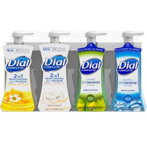 Dial Complete Moisturizing Antibacterial HandWash-7.5 Fl.OZ, 4 pack