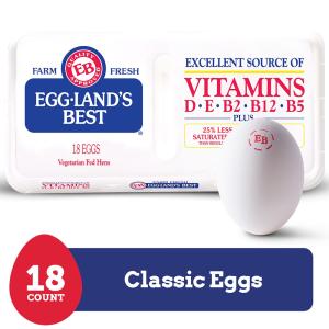 Large Eggs- Grade A -18 PC