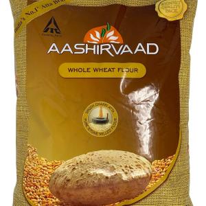 Aashirvaad Whole Wheat Atta (10 LB - EXPORT PACK)