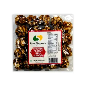 Fyve Elements Chennai Peanut Laddu - 200 GM