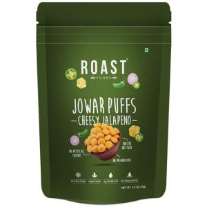 Roast Foods Jowar Puffs - Cheesy Jalapeno (70 Gm)