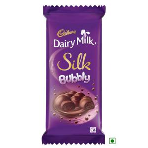 Cadbury Dairy Milk Silk Bubbly Chocolate Bar - 120 GM