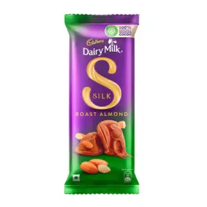 Cadbury Dairy Milk Silk Roast Almond Chocolate Bar - 143 GM