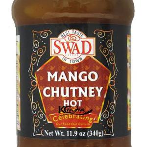Swad Mango Chutney Hot 12 OZ