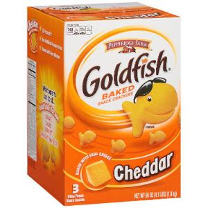 Pepperidge Farm Goldfish Crackers, Cheddar (66 Oz., 3 Ct.)