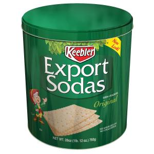 Keebler Export Soda Crackers - 28 Oz. Tin