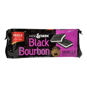 Parle Hide & Seek Black Bourbon (Vanilla) - 100 GM
