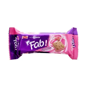 Parle Hide & Seek Fab Strawberry - 112 GM