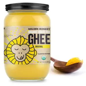 Golden Monkey USDA Organic Grass-fed Ghee