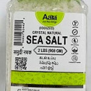 Aara Crystal Natural Sea Salt (2 LB - 908 GM)