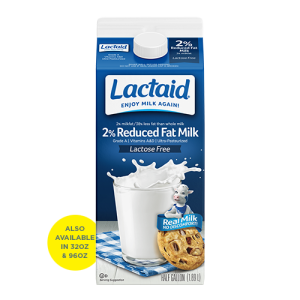 Lactaid 100% Lactose Free 2% Reduced Fat Milk (64 FL OZ)