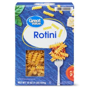 Great Value Rotini Pasta (1 LB - 454 GM)