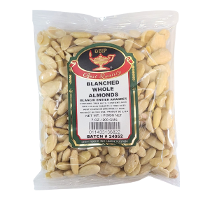 Deep Blanched Whole Almonds - 7 OZ