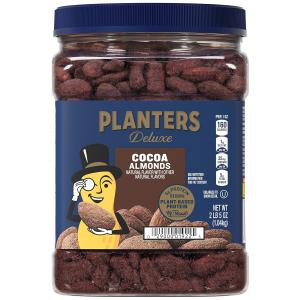 Planters Deluxe Cocoa Almonds, 37 oz With Latest Packing