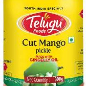 Telugu Cut Mango Pickle 300 Gm