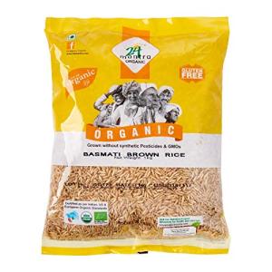 24 Mantra Organic Brown Basmati Rice - 10 LB