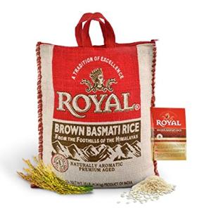 Royal Brown Basmati Rice 10 LB