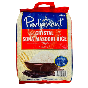 Parliament Crystal Sona Masoori Rice - 20 LB