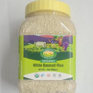 Sukhianna Organic White Basmati Rice - 2 LB