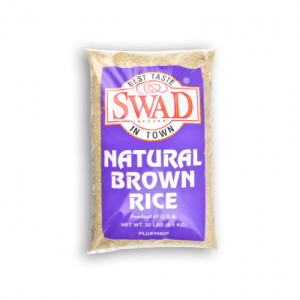 Swad Natural Brown Rice 20 lbs