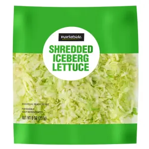 Marketside Shredded Iceberg Lettuce, 8 oz