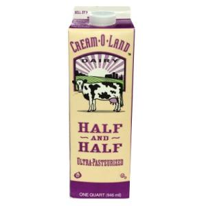 Cream O Land Half And Half 1/2 GALLON