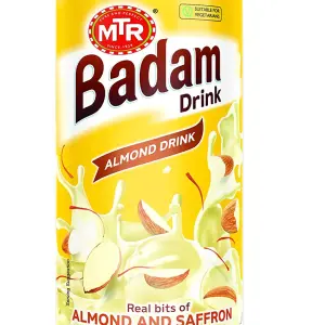 MTR Badam Milk Drink (ALMOND & SAFFRON) - 180 ML