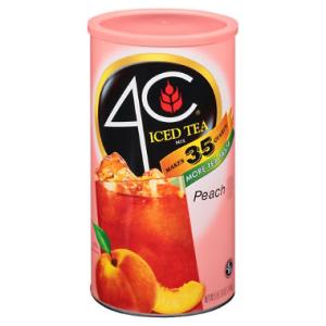 4c Iced Tea Mix, Peach (87.9 Oz.)