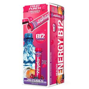 Zipfizz Energy Drink Mix - Fruit Punch (20 Ct)
