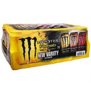Monster Energy Rehab Variety Pack (15.5 Oz. Cans, 24 Ct.)