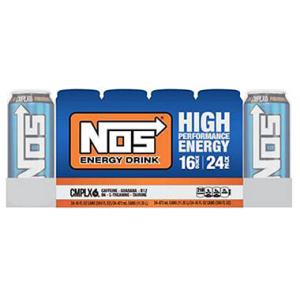 Nos High Performance Energy Drink (16 Oz. Cans, 24 Pk.)