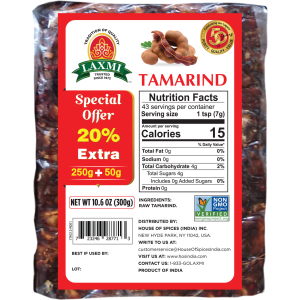 Laxmi Tamarind Slab - 300 GM