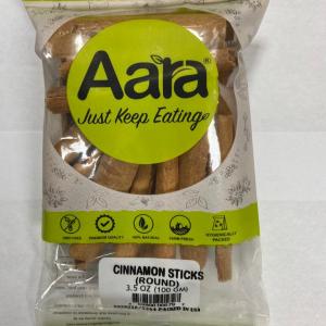 Aara Cinnamon Sticks (ROUND) 3.5 Oz