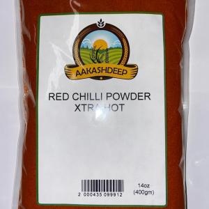 Aakashdeep Red Chilli Powder Extra Hot 400 gm